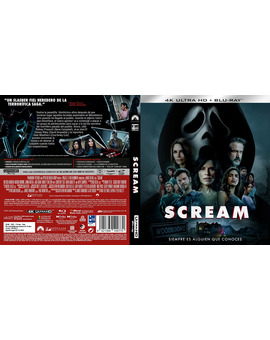 Scream (2022) 4K Custom Cover
