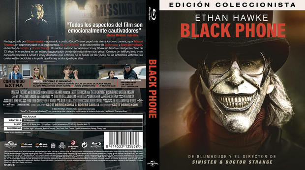 Black Phone Edición Coleccionista Custom Cover