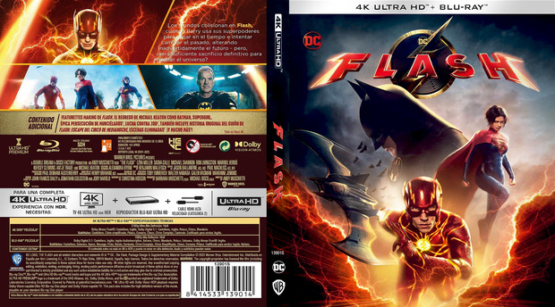 Flash (UHD 4K Custom Cover)