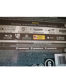 Idiomas La Máscara del Fantasma 4K