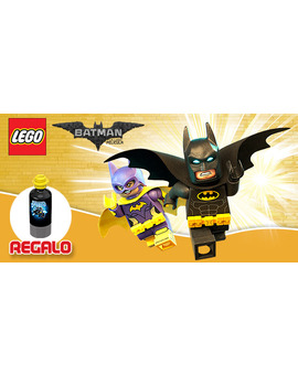 Regalo de botella de Batman por compra de 25€ en LEGO BATMAN en El corte inglés