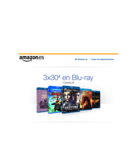 3x30€ en Amazon