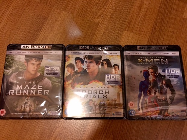 Últimos Blu ray 4k, para el fin de semana!!