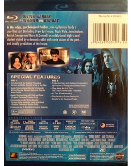 DONNIE DARKO-EDICIÓN AMERICANA-TRASERA