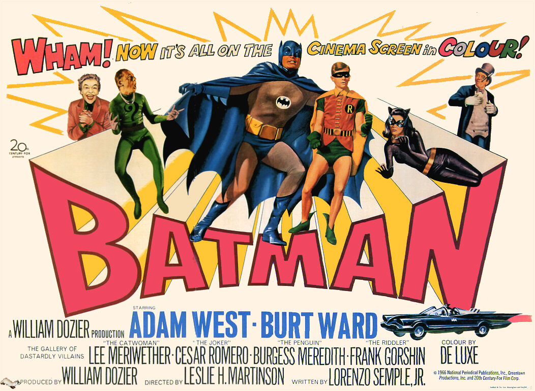 La serie de Batman 1966, en dvd y blu ray en 2014!!!!