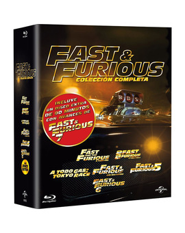 Chollete, Colección completa 1-6 Fast & Furious en blu ray por 9.95