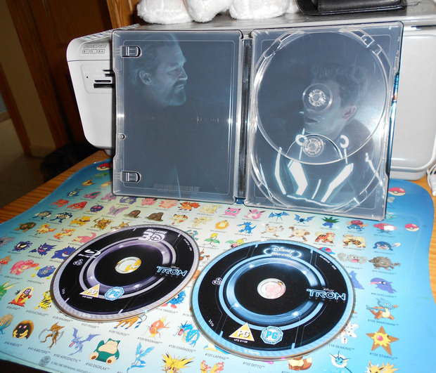 Tron Legacy Steelbook Zavvi Interior
