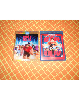 Blu ray Rompe Ralph customizado