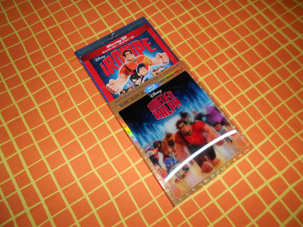 Blu ray Rompe Ralph customizado