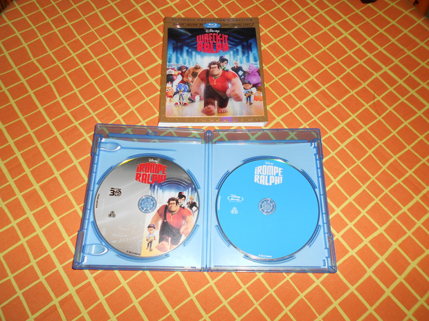 Blu ray Rompe Ralph customizado