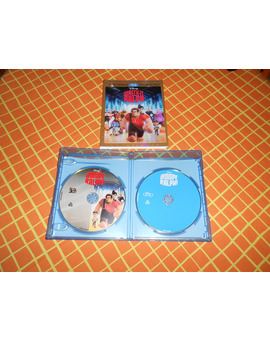 Blu ray Rompe Ralph customizado