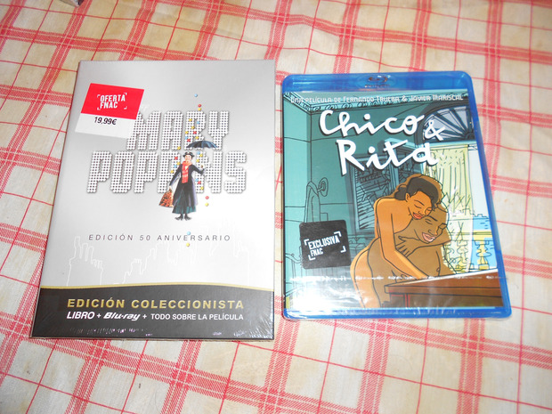 Recogido en Fnac el chollete de Chico & Rita, y ya puestos otra que se une con Mary Poppins :)
