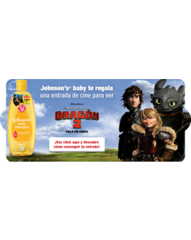 Como entrenar a tu dragon 2, entrada de regalo con Jhonsons