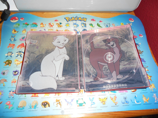 Steelbook Los aristogatos interior