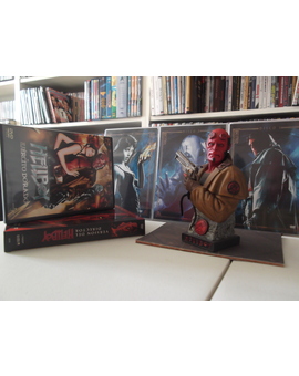 Hellboy ambas pelis y figura