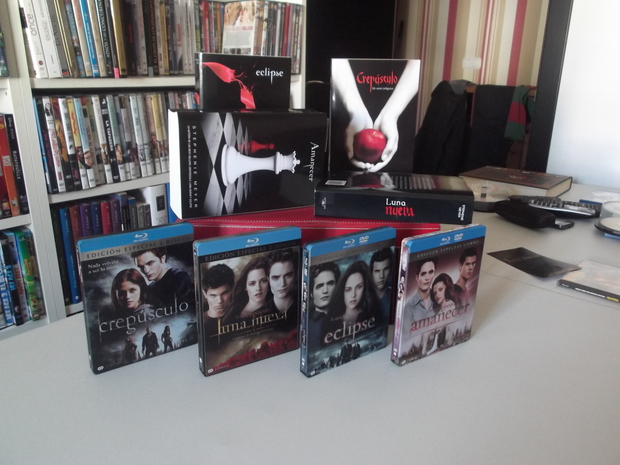 Crepusculo Saga Bluray+libros