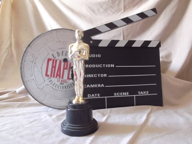 Chaplin, Oscar y claqueta