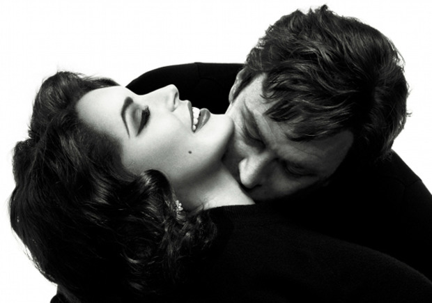 Primera foto oficial de Lindsay Lohan como Elizabeth Taylor
