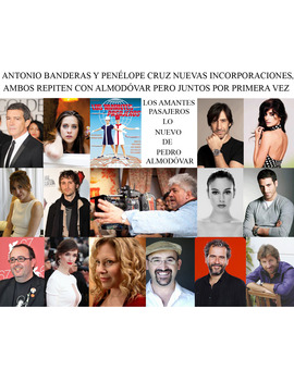Expectacular reparto para Los amantes pasajeros