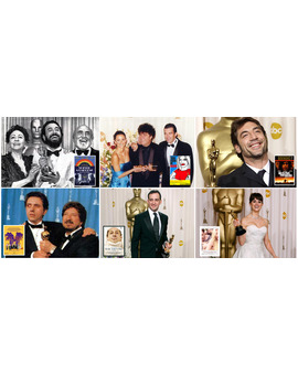 Españoles ganando un Oscar