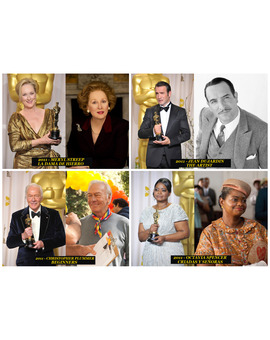 2011 Los Oscar a los mejores actores