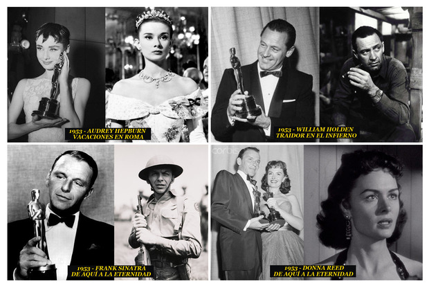 1953 Los Oscar a los mejores actores