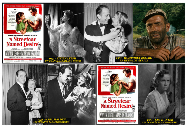 1951 Los Oscar a los mejores actores