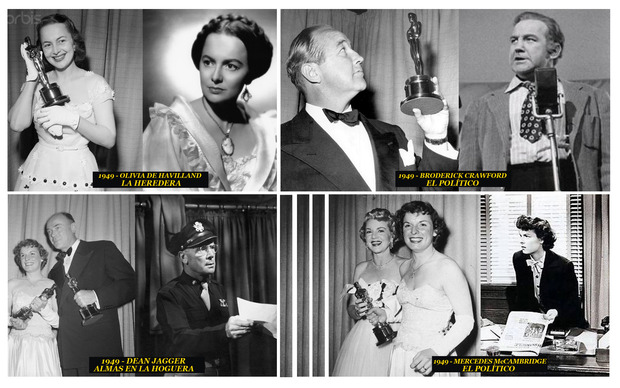 1949 Los Oscar a los mejores actores