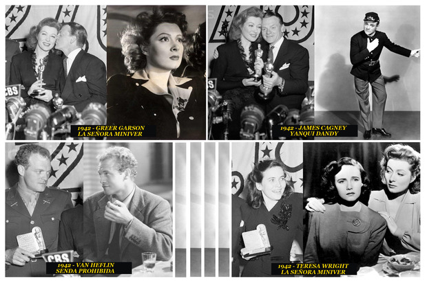 1942 Los Oscar a los mejores actores