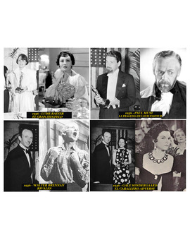 1936 Los Oscar a los mejores actores