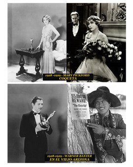 1928-1929 Los Oscar a los mejores actores