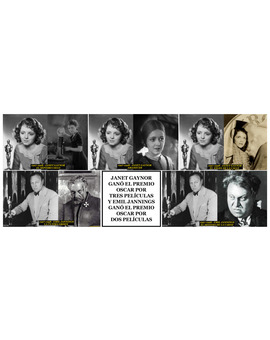 1927-1928 Los Oscar a los mejores actores