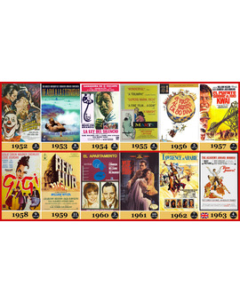 1952-1963 Los Oscar a la Mejor Película