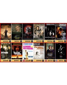 2000-2011 Los Oscar a la Mejor Película
