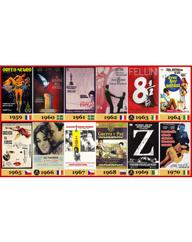 1959-1970 Los Oscar a la Mejor Película Extranjera