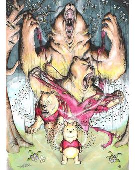 Hulk al estilo Winnie the pooh, ¿y si los vengadores fueran ellos?
