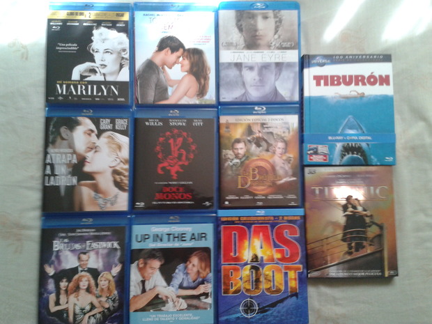 Mi última compra 15-09-2012 en el C.I. Aprovechando las de 9,95 y alguna que otra novedad