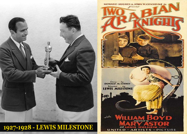 Oscar Mejor Director 1927-1928 Lewis Milestone (Hermanos de armas) COMEDIA