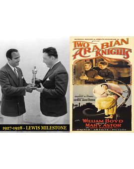 Oscar Mejor Director 1927-1928 Lewis Milestone (Hermanos de armas) COMEDIA