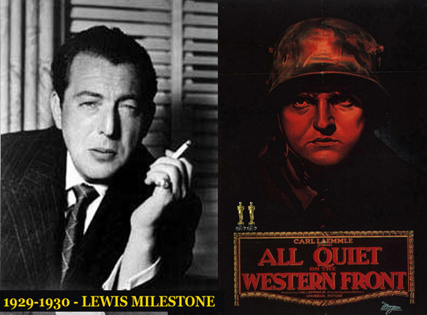 Oscar Mejor Director 1929-1930 Lewis Milestone (Sin novedad en el frente)