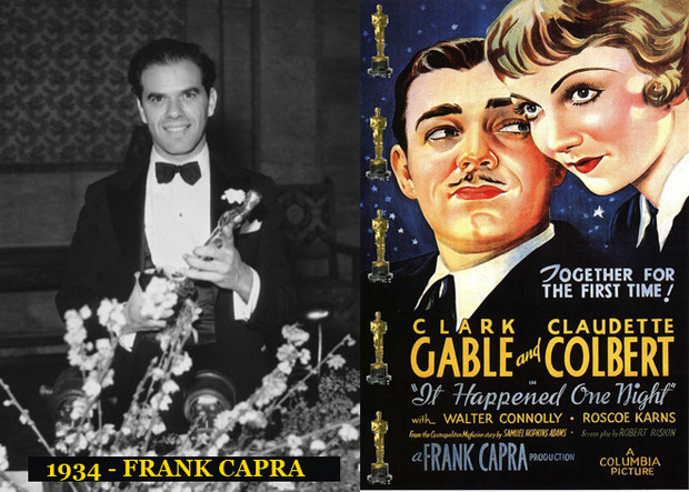 Oscar Mejor Director 1934 Frank Capra (Sucedió una noche)