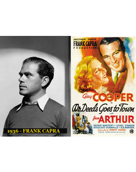 Oscar Mejor Director 1936 Frank Capra (El secreto de vivir)