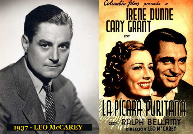 Oscar Mejor Director 1937 Leo McCarey (La pícara puritana)