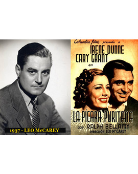Oscar Mejor Director 1937 Leo McCarey (La pícara puritana)