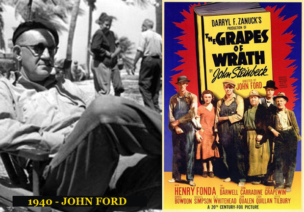 Oscar Mejor Director 1940 John Ford (Las uvas de la ira)