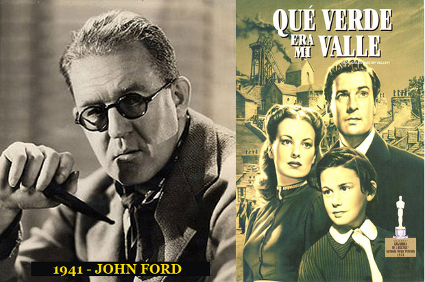 Oscar Mejor Director 1941 John Ford (Qué verde era mi valle)
