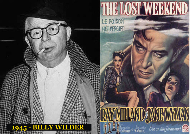 Oscar Mejor Director 1945 Billy Wilder (Días sin huella)
