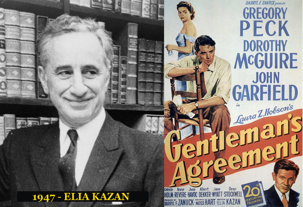 Oscar Mejor Director 1947 Elia Kazan (La barrera invisible)