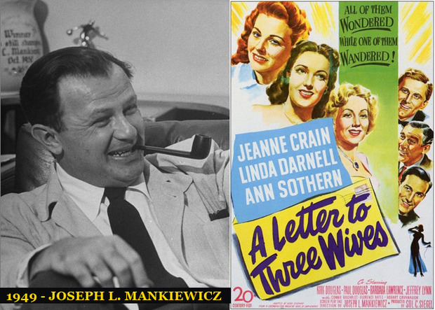 Oscar Mejor Director 1949 Joseph L. Mankiewicz (Carta a tres esposas)