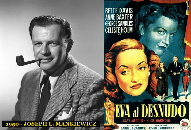 Oscar Mejor Director 1950 Joseph L. Mankiewicz (Eva a desnudo)